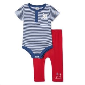 Love by Ellen 2 Piece Puppy Outfit